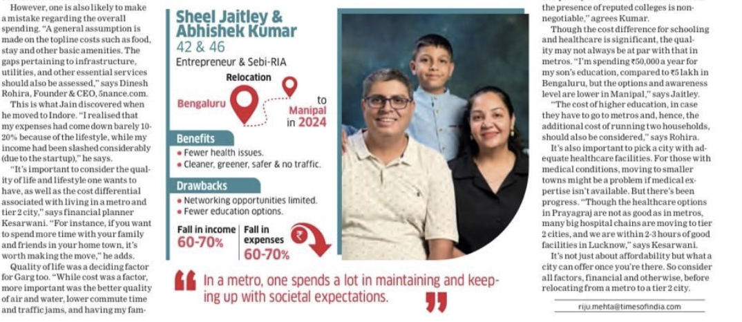 ET Wealth cover story featuring Sheel Jaitley